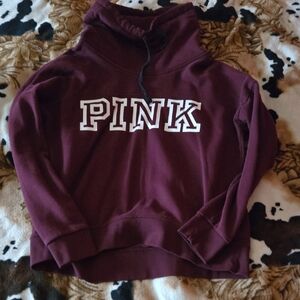 PINK Victoria's Secret Maroon Women's Sweater
